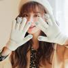 Women's Autumn Winter Split-Finger Plush Windproof & Coldproof Cute Knitted Gloves - DZ103