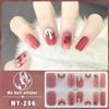 Three-dimensional Waterproof No-bake Gel Nail Polish Film Full Sticker European and American Sexy Nail Film Paper Nail Film Paper
