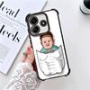 Funny Babaite Hasbulla Plating Phone Case For Xiaomi Redmi Note 14 15 Pro Plus 13 12 11 11S 11T 10 9S 9 5G Anti-Fall Airabag Cov