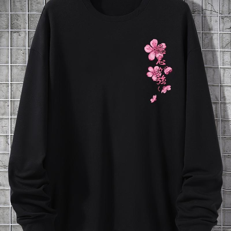 

Casual & Coffee Dates, Retro Style & Soft, Vintage Washed Men s Crew Neck Sweatshirt S