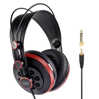 Superlux Professional Monitor Headphones Black Edition Semi-Open HD681-AIR