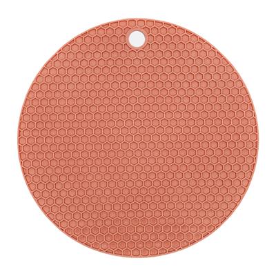 Trivet Rubber Anti Slip Diameter 18cm Thickness 0.5cm Highly Efficient Heat Insulation Kitchen Pan