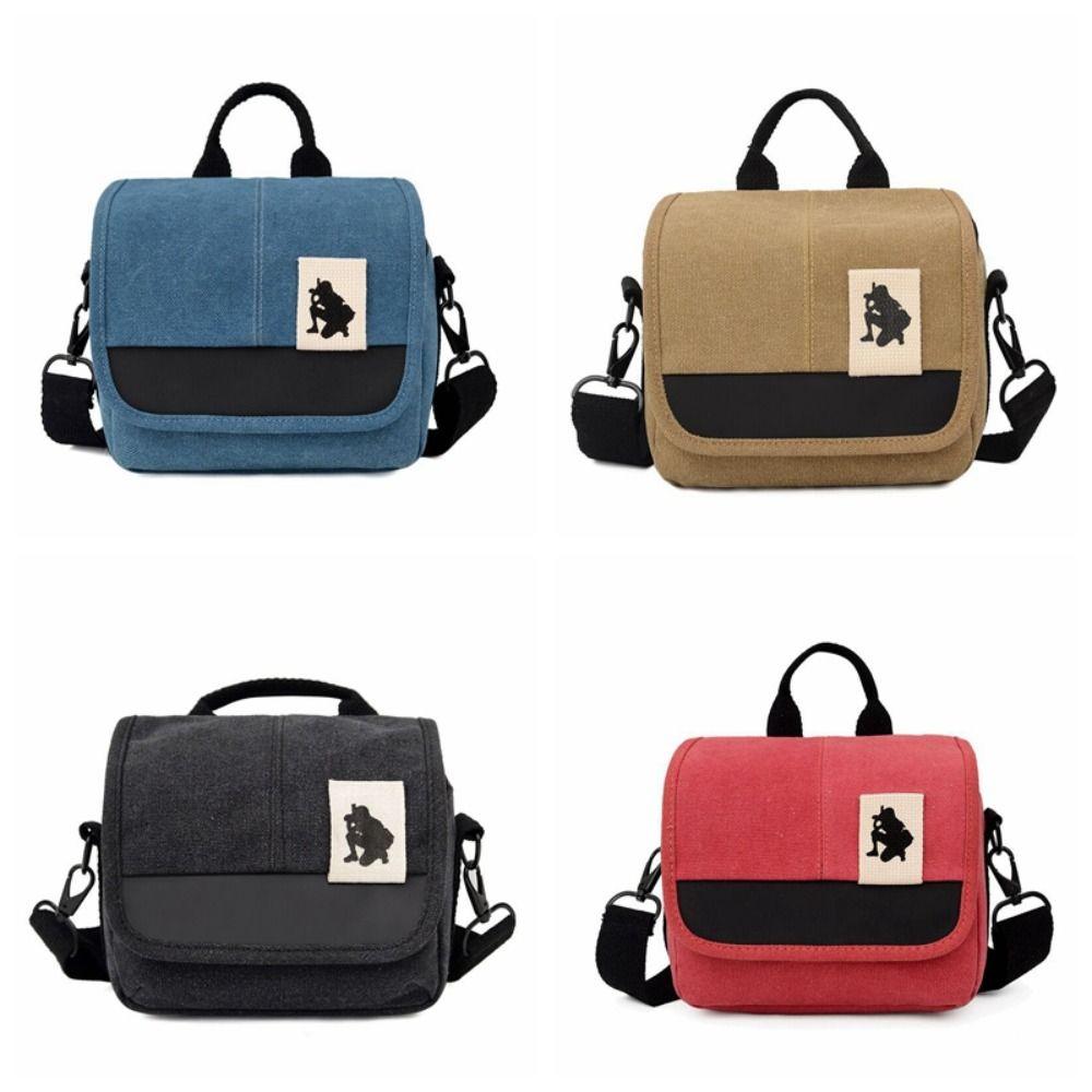 

Portable DV Crossbody Bag Large Capacity Shoulder Bag 2024 Camera Case червоний