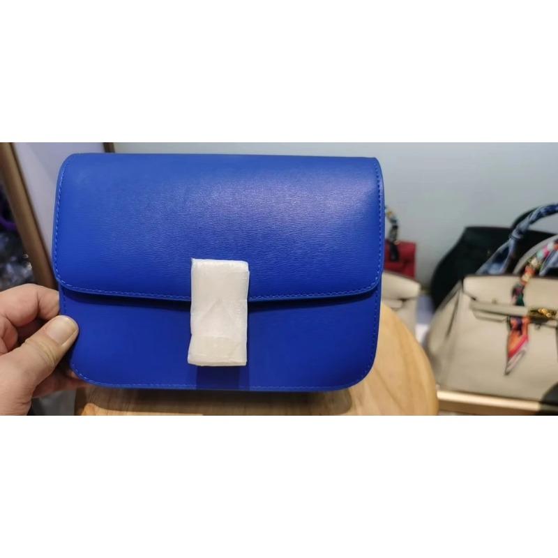 Women’s Genuine Leather Shoulder Bag  Trend Brand Small Square Bags Luxury Designer Handbag Fashion Messenger BagsTofu Bags
