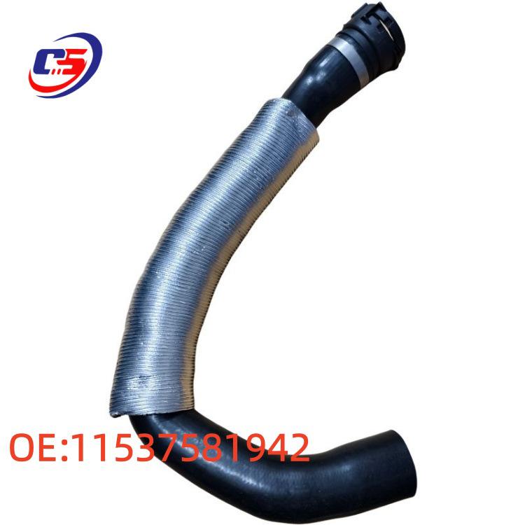BMW F18 Radiator Rubber Coolant Hose - Thermostat-Compatible