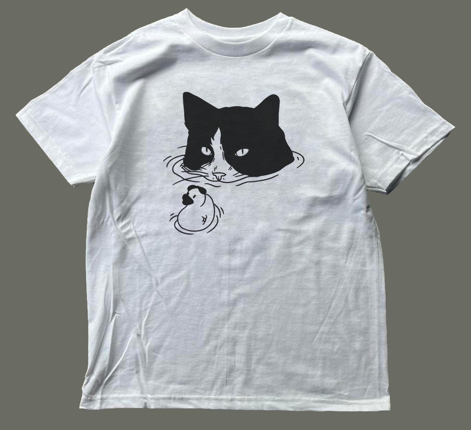 Collection Cat T-shirt,unisex,graphic tee 2XL