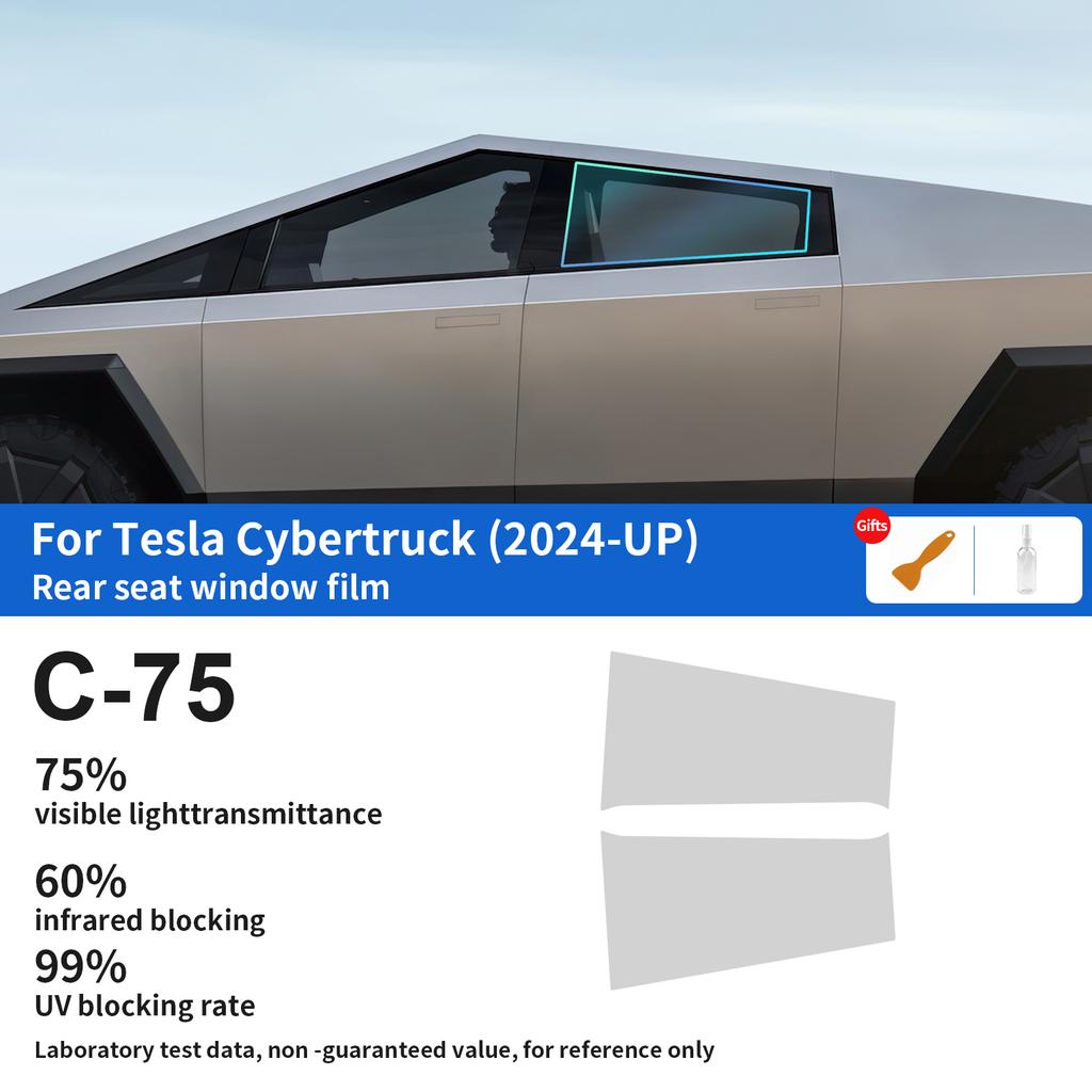 Autocollant Intérieur pour Tesla Cybertruck 2024 2025 Panneau Intérieur
