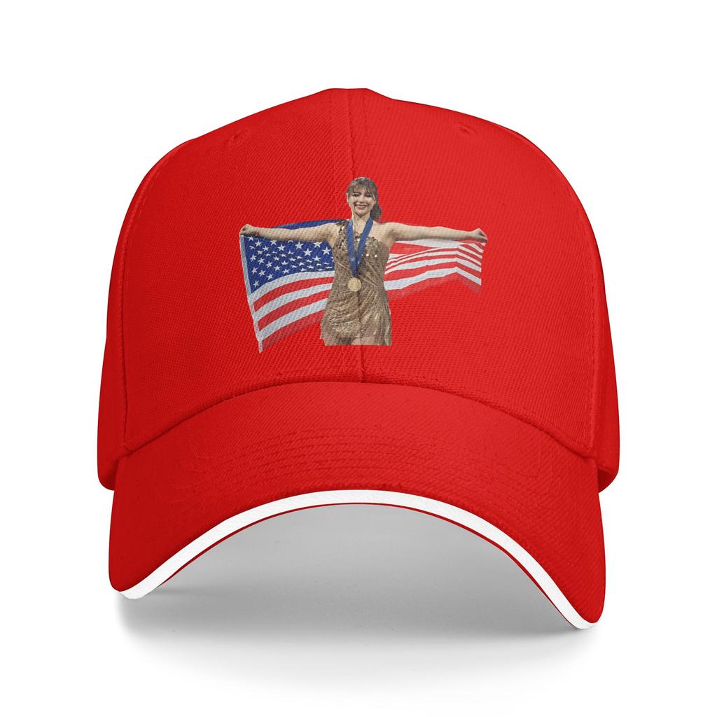 Alysa Liu Baseball Cap  Fitted Retro Hip Hop Hats Summer Couple Women Outdoor Gym Baseball Caps