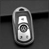 5/10 stk 14mm Bilnøkkel Emblemklistremerker Auto Kontrollnøkkel Logo Tilbehør For Volkswagen Golf-7 4 5 6 CC T-ROC Sharan Passat B5 6 7 Polos Tiguan R Line