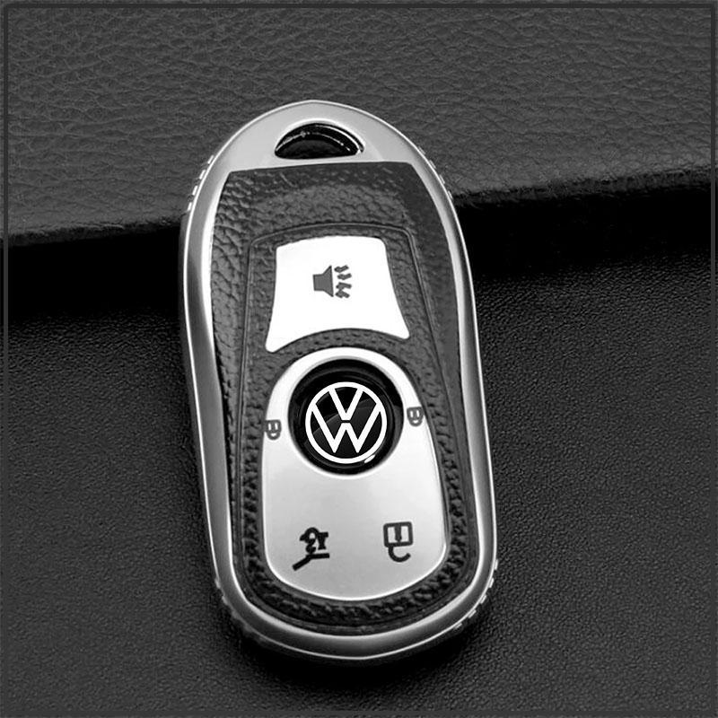 5/10 stk 14mm Bilnøkkel Emblemklistremerker Auto Kontrollnøkkel Logo Tilbehør For Volkswagen Golf-7 4 5 6 CC T-ROC Sharan Passat B5 6 7 Polos Tiguan R Line
