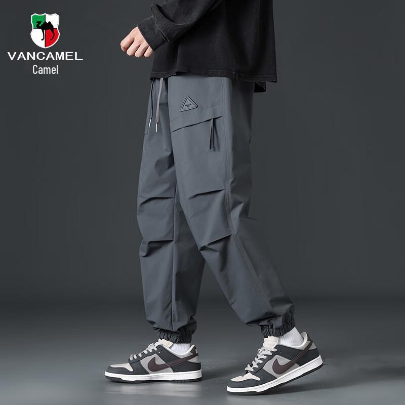 VANCAMEL Men's American Workwear Loose Fit Jogger Sweatpants