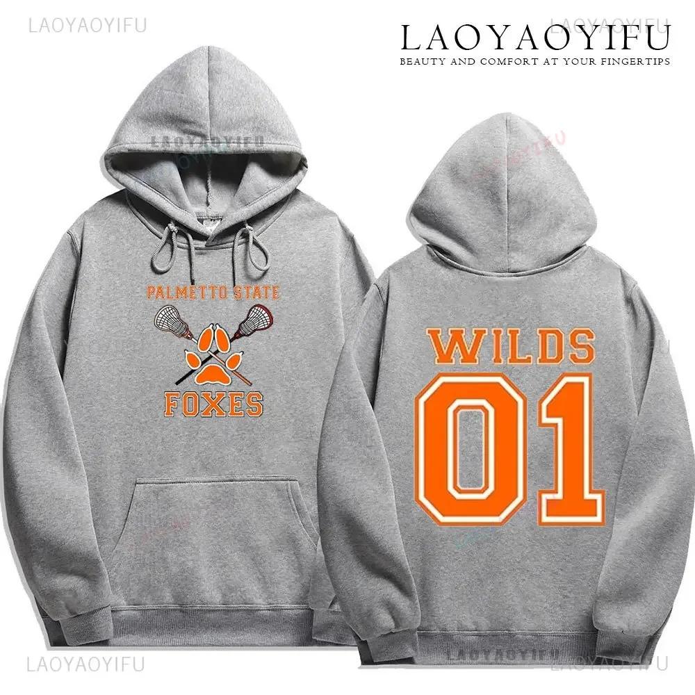 Der Foxhole Court Palmetto State Foxes Herren Hoodie Foxhole Field Palmetto State Fox Cosplay Wildtier Langarm-Sweatshirt