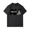 Herren 100% Baumwolle Rundhals Kurzarm T-Shirt, Retro Boxkampf Kämpfer Print Lässig Bequem Weiches Tee für Tägliche Streetwear Sommer Lässige Oberteile