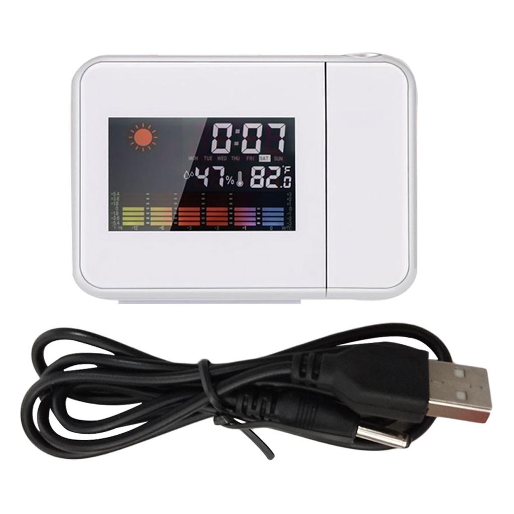 Sumsoctober Desktop-Uhr Mit Farbdisplay & Sprachsteuerung - Wetter, Temperatur & Luftfeuchtigkeit