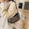 Popular women's bag 2025 new Spice Girl locomotive bag fashionable versatile underarm bag Korean version shoulder handbag