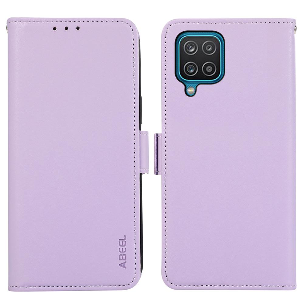 ABEEL For Samsung Galaxy A12 Case Wallet Leather Protective Phone Cover RFID Blocking