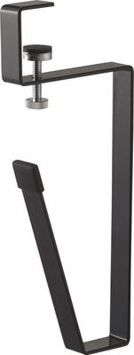 Yamazaki Jitsugyo (Yamazaki) Washroom Cabinet Lower Tumbler Holder Black Approx. W1.8XD8XH19cm Tower Floating Storage Cup Stand 5003