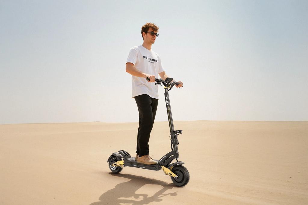 2025 EU Warehouse OOTD S30 Dual Motor Suspension Fast Fold Folding Electric E Scooter Trotinette Electrique Skateboard Electrico