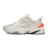 Nike M2K Tekno Red Plum And Cloud, Peaceful, Joy Leather Height Increasing Low top Chunky Sneakers Women's AO3108-001(Team1759-)