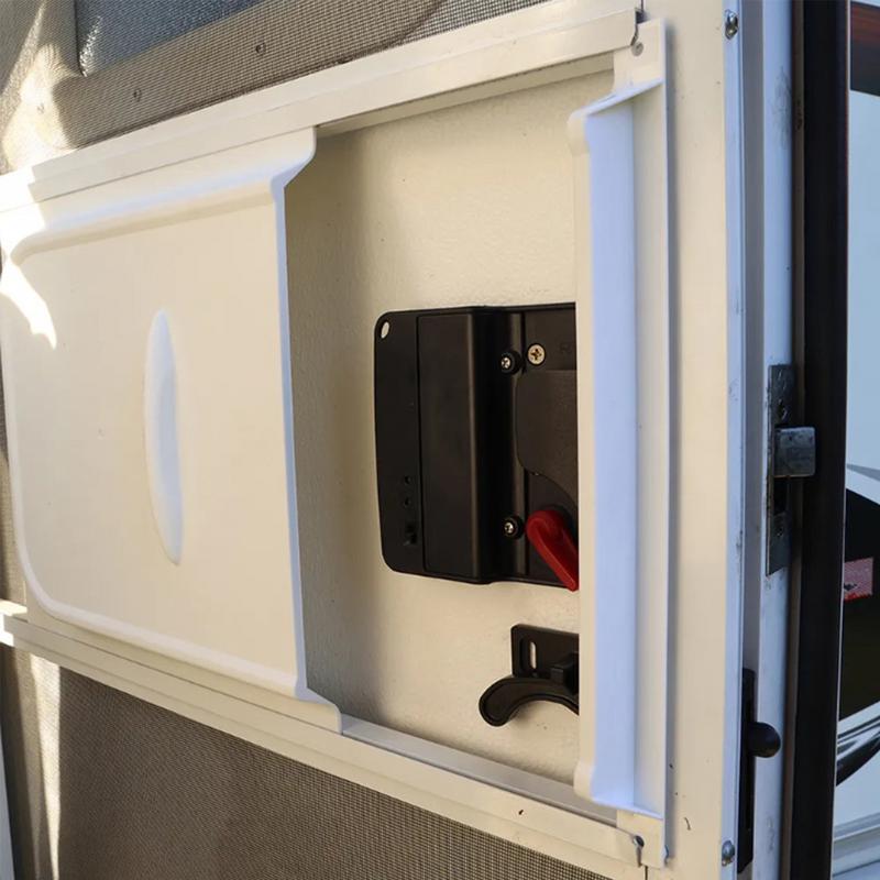 For Truck RV Screen Door Slider Panel RV Screen Door Replacement Supplies For Travel Camping Motorhome Truck Entry Room Inside