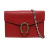 [Pre-Owned] Dionysus Chain Strap Leather Wallet Crossbody Shoulder Bag - Excellent #14UC5NQ
