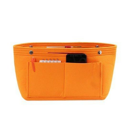 Women's Lightweight Felt Bag Organizer: Insert Pouch & Cosmetic Divider Tote