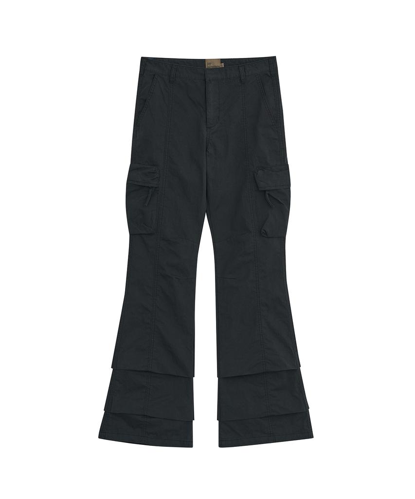 Depeugameoncheu Flare Cargo Pants [2Color]