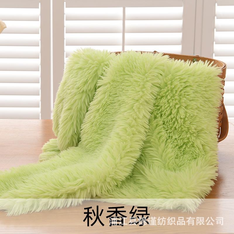 Plush Curly Fabric Soft Thickened For Monster Toys Pillow Hat Doll Handmade Diy Po Background Decoration Fabric Multi-Purpose