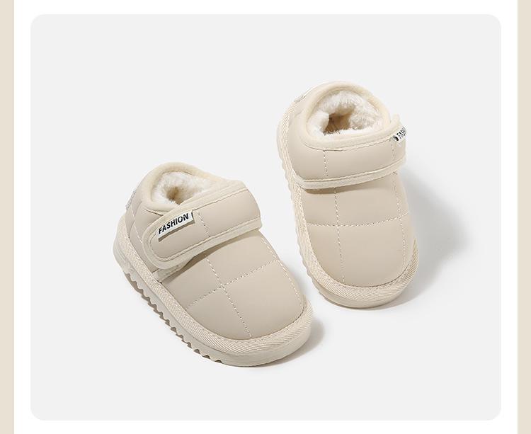Infant & Toddler Winter Snow Boots - Warm Velvet, Cozy Cotton for Boys & Girls