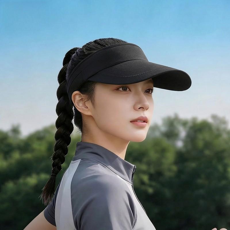 Summer Sun Protection Hat With Adjustable Fit For Outdoor Cycling And Running