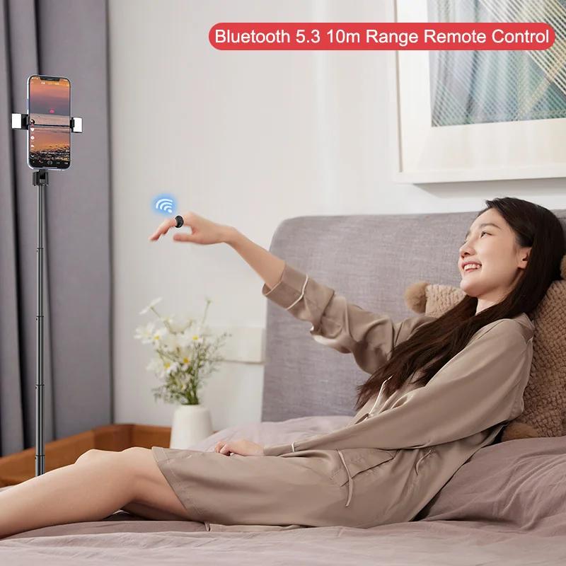 Bluetooth-Fernbedienung Fingerring Selfie-Video-Controller für TikTok Automatischer Seitenumblättern Browsen für Mobiltelefon