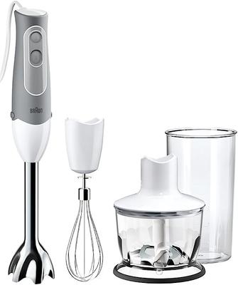 Braun Stabmixer 5 MQ535GY Leichtgewicht Babynahrungszubereitung Smoothie Suppe Zerkleinern Mixen Hacken Zerkleinern Schlagen Einfache Bedienung Zeitersparnis 4