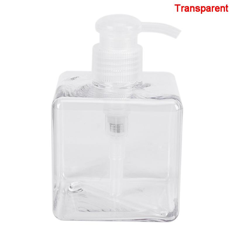 250 ml Lotion Flasche Quadratische leere Plastikflasche Shampoo Gesicht waschen Flasche