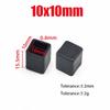 Black PVC Furniture Table Foot Tip Chairs Legs Pad Protector Cover Square/Round Caps Pipe Plug Lid Tube Hole Protection End Cap