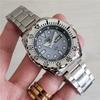 SEIKO Men Automatic Mechanical Dive Watch Stainless Steel Band Rotating Bezel Luminous Hands 50M Waterproof Sport Male Wristwatch