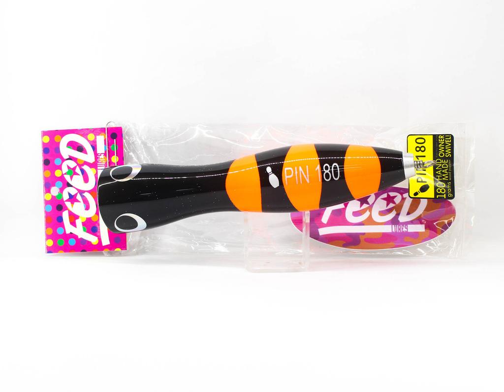 Feed Pin 180 Hand Made Wood Popper Floating Lure 180 grams 78 (3078)