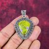 Stichitite 925 Solid Sterling Silver Pendant, Handmade Gemstone Pendant Jewelry, Gifts For Wife Brand New Pendant