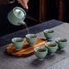 Xiaoyueya Ge Kiln Ceramic Kung Fu Tea Set