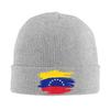 Vzla Pride Venezuelan Flannels of Venezuela Knitting Hat Beanie Hats Gym Warm Unisex Bonnet Hats Winter Custom Cool Caps Present