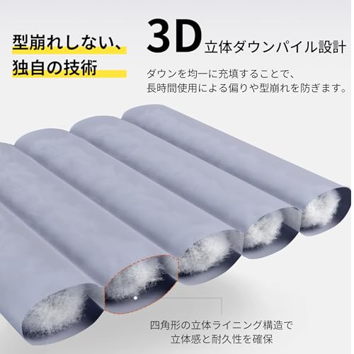 Naturehike Down Sleeping Bag (Fully Expandable with Leg Extension) -7.9°C to 4.7°C, Compact, Ultralight, Winter, Single-Person, 650FP, Envelope-Style,