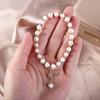 Girls Women Fashion Jewelry Temperament Charms Pearl Bangles Whale Fishtail Bracelets Beads Pendant