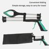 Garbage Picker Gripper With 360 ° Rotating Clip Trash Grabber Pick Up Tools 80Cm Lightweight Foldable Gripper Extender Hand Tool