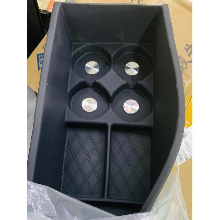 Car Silicone Refrigerator Storage Box For Lynk & Co 900 2025 Waterproof Non-slip Tray Storage Fixed Silicone Pad Auto Interior