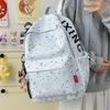 Schoolbag new female junior high school high school student star printing Korean version niche ins backpack Mori college student computer bag