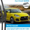 Front Wiper Accessorie Double Rubber Car Wipers for Suzuki Liana Splash Swift V AZ 2017- Wipers Brushes New Upgraded