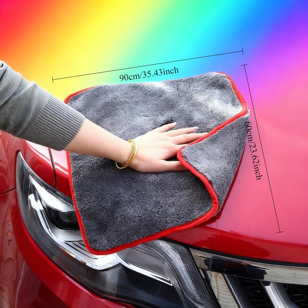 Autowaschtuch, hochwertiges saugfähiges Autotuch, Innenreinigungstuch, Reinigungstuch, weiches und fusselfreies Mehrzwecktuch