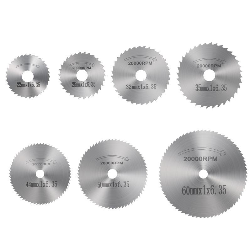 High-Speed Steel Circular Saw Blade Set for Electric Grinders and Drills