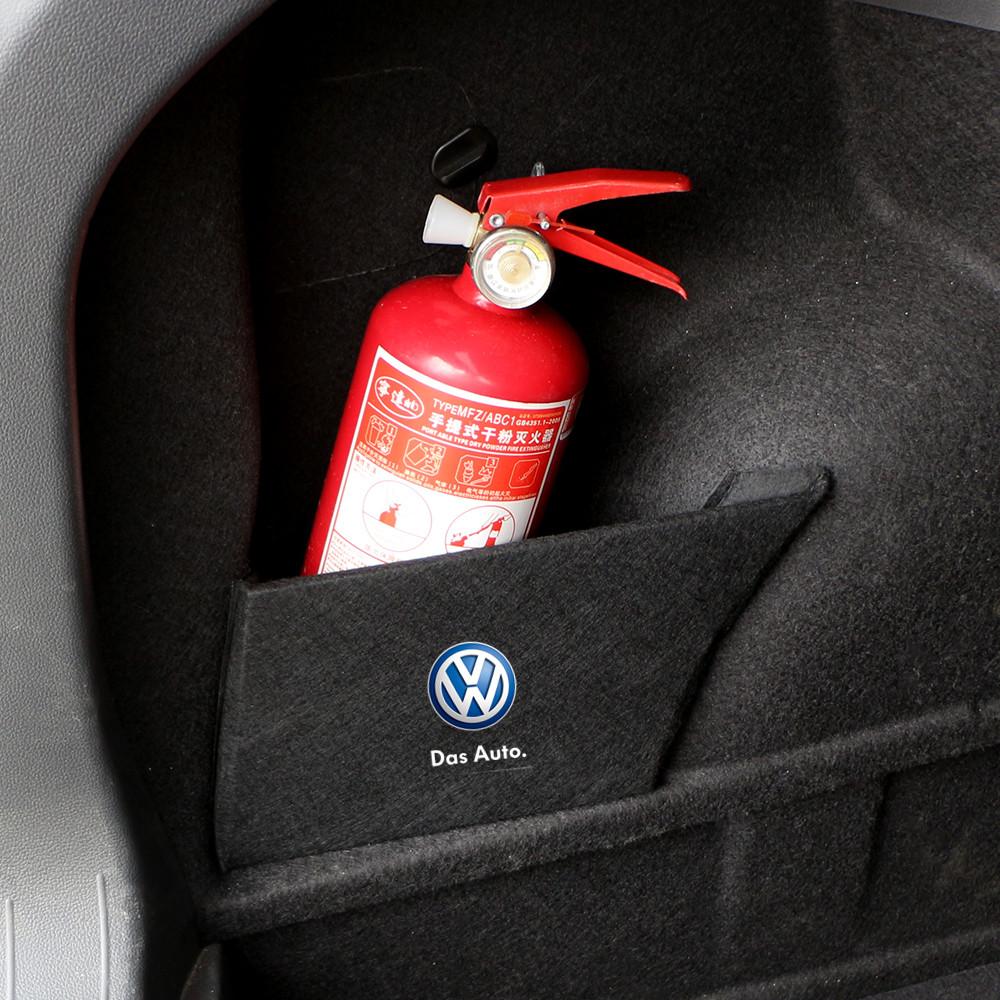 Pro VOLKSWAGEN VW Flanelová boční organizér do kufru auta Přepážka Dělicí deska pro Volkswagen Passat Touareg Jetta VS5