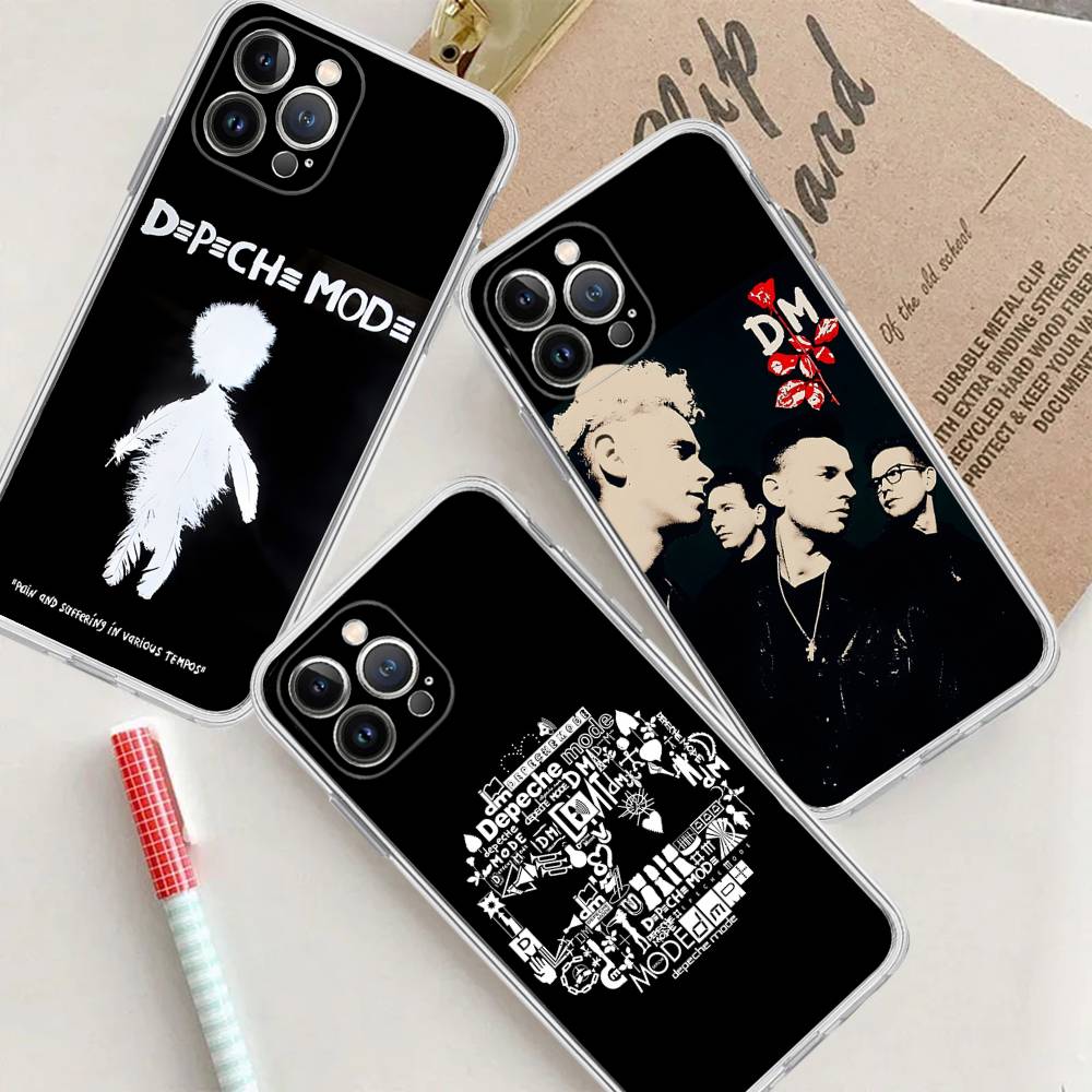 D-Depeche Mode Rock-ES Band Case For Iphone 17 16 15 Pro Max 11 12 13 14 Pro Plus Phone Cover