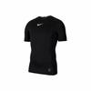 Men's Quick-Dry Breathable Stretch Slim Fit Short-Sleeve T-Shirt, Black